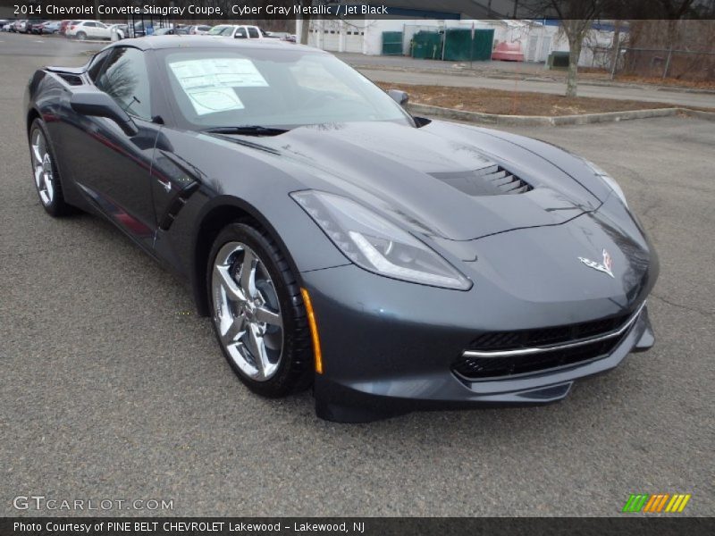 Front 3/4 View of 2014 Corvette Stingray Coupe