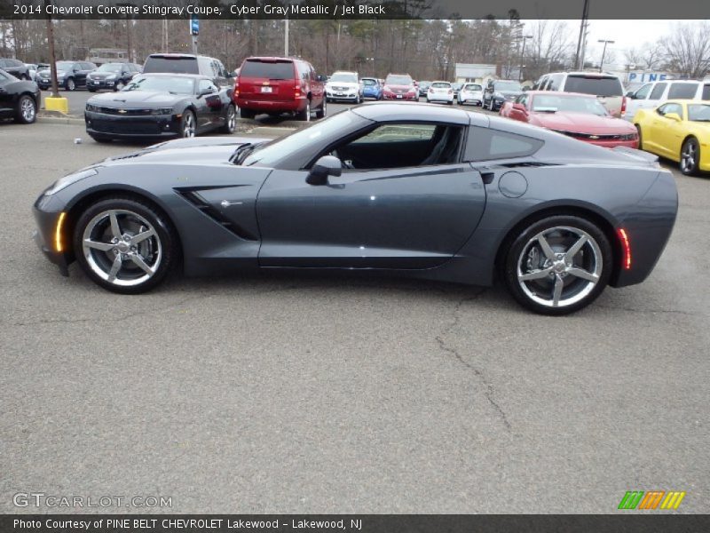  2014 Corvette Stingray Coupe Cyber Gray Metallic