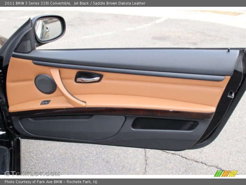 Jet Black / Saddle Brown Dakota Leather 2011 BMW 3 Series 328i Convertible