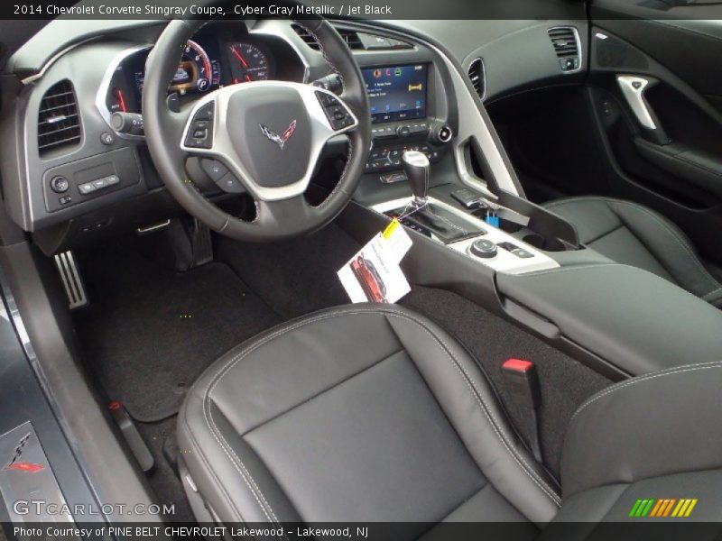  2014 Corvette Stingray Coupe Jet Black Interior