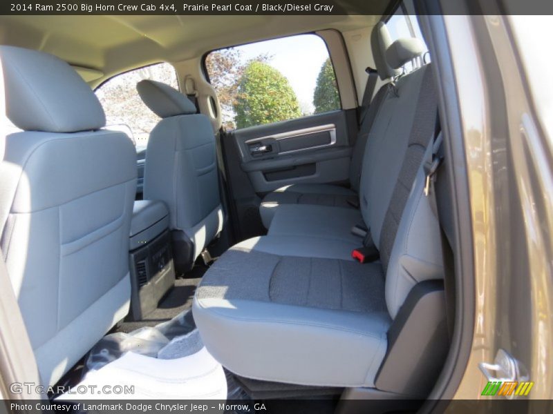 Prairie Pearl Coat / Black/Diesel Gray 2014 Ram 2500 Big Horn Crew Cab 4x4