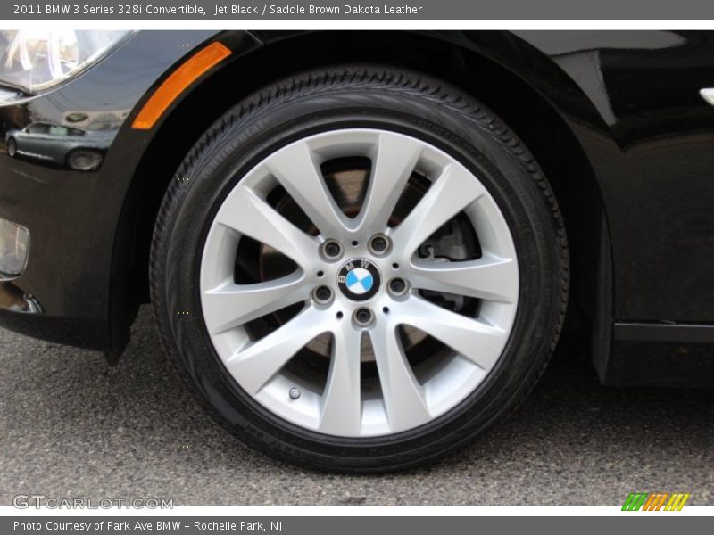 Jet Black / Saddle Brown Dakota Leather 2011 BMW 3 Series 328i Convertible