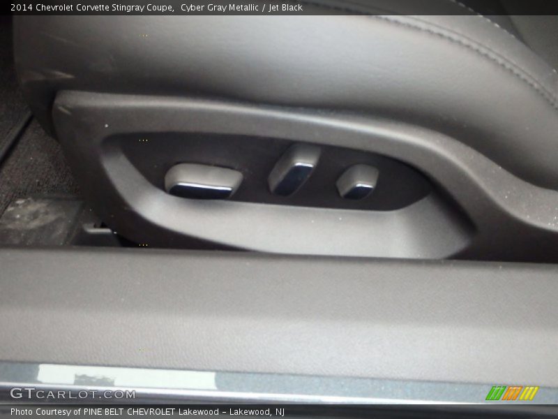 Cyber Gray Metallic / Jet Black 2014 Chevrolet Corvette Stingray Coupe