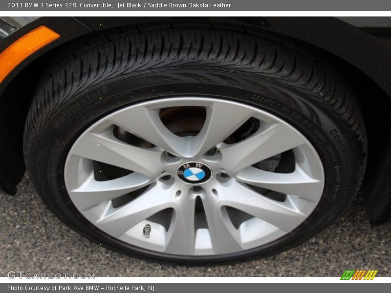 Jet Black / Saddle Brown Dakota Leather 2011 BMW 3 Series 328i Convertible