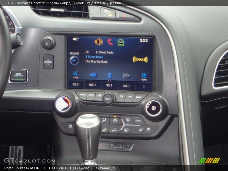 Controls of 2014 Corvette Stingray Coupe