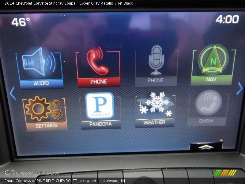 Cyber Gray Metallic / Jet Black 2014 Chevrolet Corvette Stingray Coupe