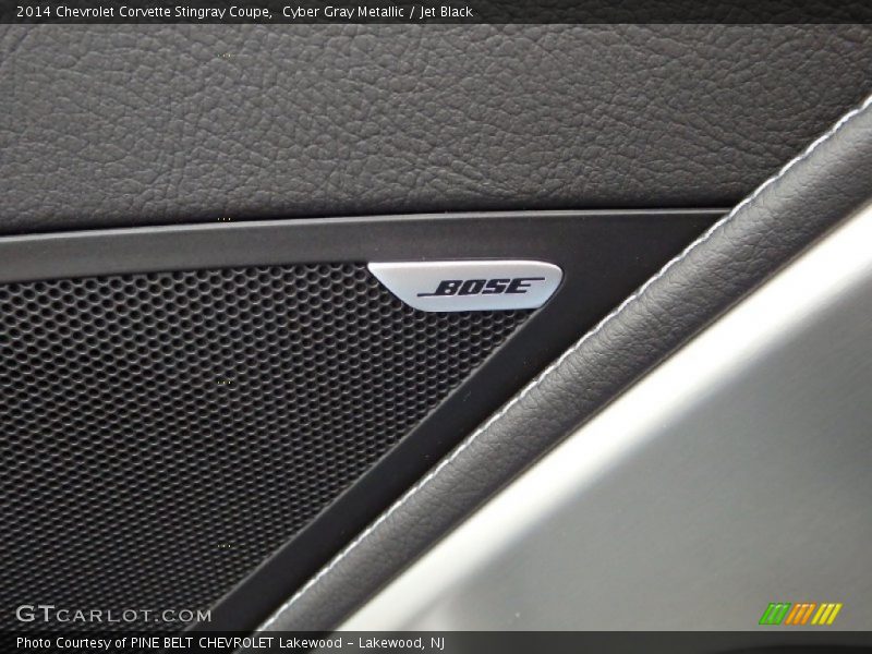 Cyber Gray Metallic / Jet Black 2014 Chevrolet Corvette Stingray Coupe
