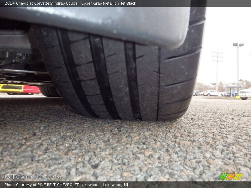 Cyber Gray Metallic / Jet Black 2014 Chevrolet Corvette Stingray Coupe