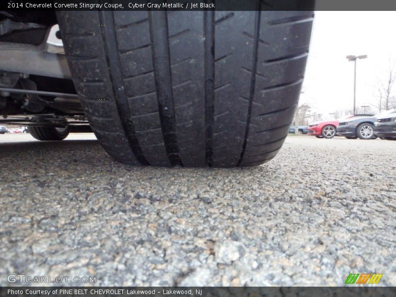 Cyber Gray Metallic / Jet Black 2014 Chevrolet Corvette Stingray Coupe