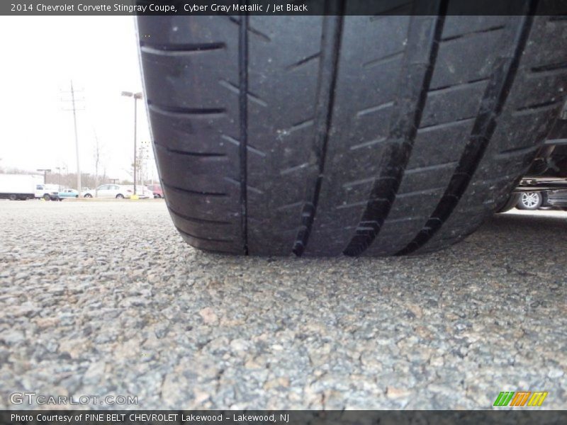 Cyber Gray Metallic / Jet Black 2014 Chevrolet Corvette Stingray Coupe