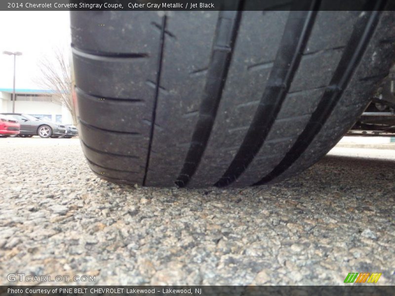 Cyber Gray Metallic / Jet Black 2014 Chevrolet Corvette Stingray Coupe