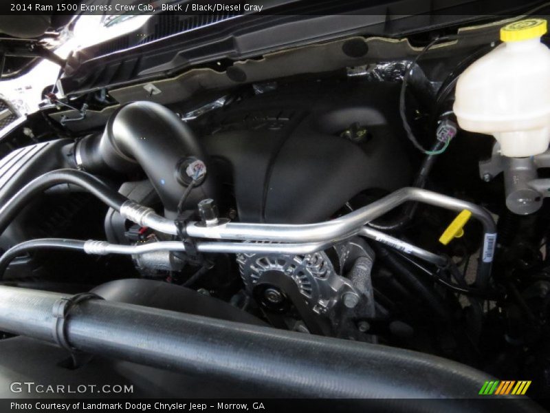 Black / Black/Diesel Gray 2014 Ram 1500 Express Crew Cab