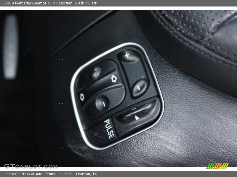 Black / Black 2009 Mercedes-Benz SL 550 Roadster