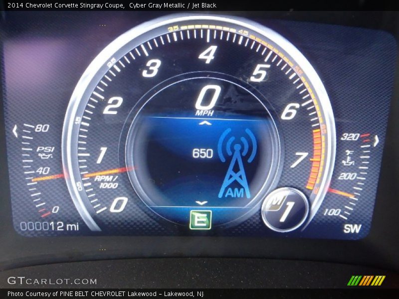  2014 Corvette Stingray Coupe Stingray Coupe Gauges