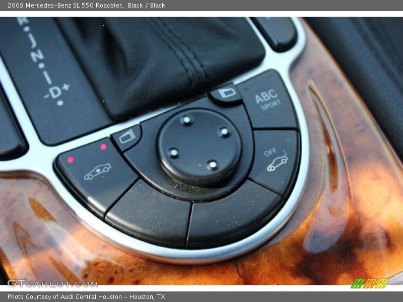 Black / Black 2009 Mercedes-Benz SL 550 Roadster