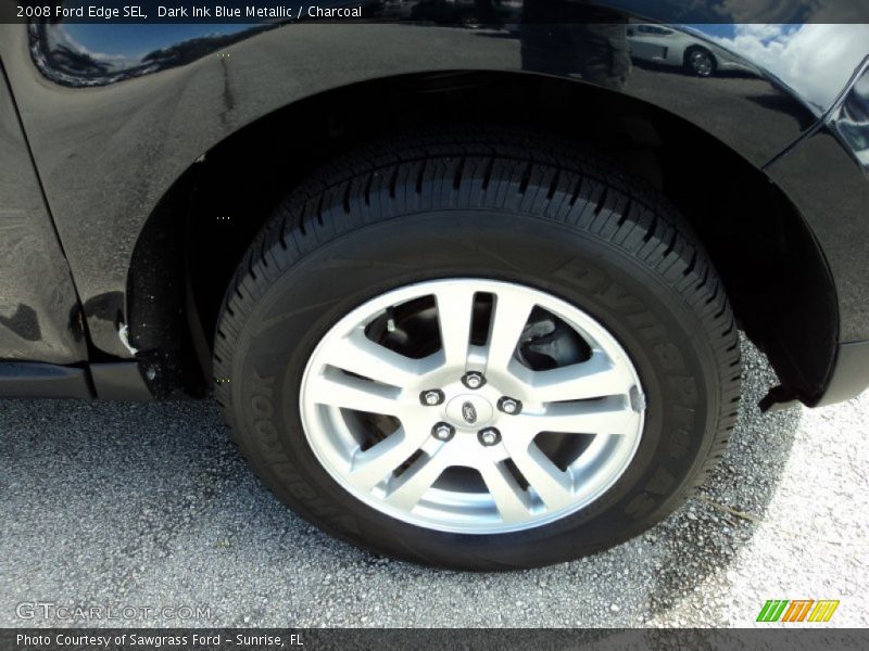 Dark Ink Blue Metallic / Charcoal 2008 Ford Edge SEL
