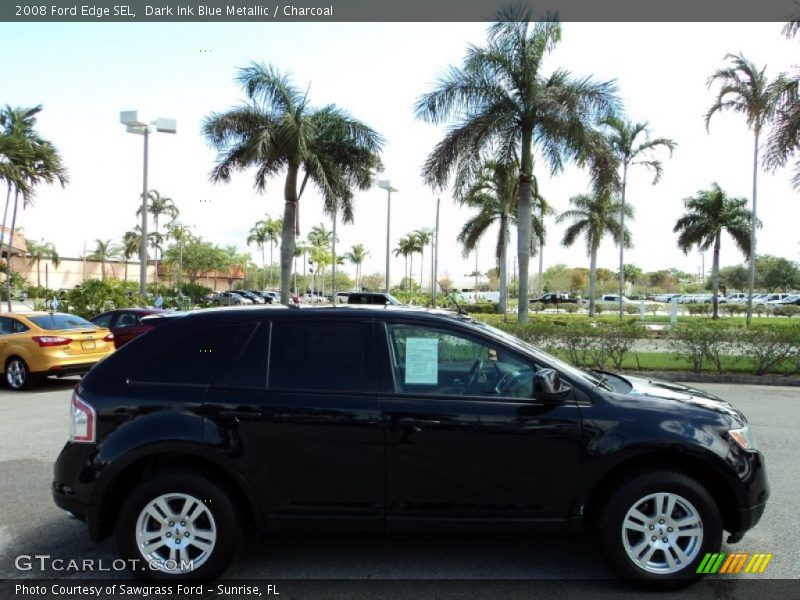 Dark Ink Blue Metallic / Charcoal 2008 Ford Edge SEL