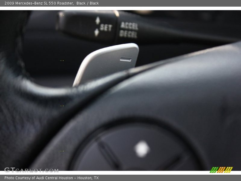 Black / Black 2009 Mercedes-Benz SL 550 Roadster