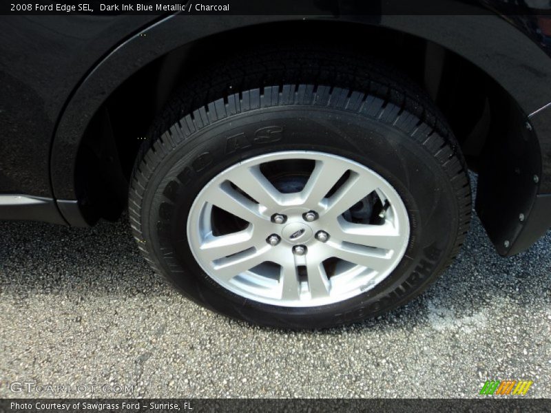 Dark Ink Blue Metallic / Charcoal 2008 Ford Edge SEL