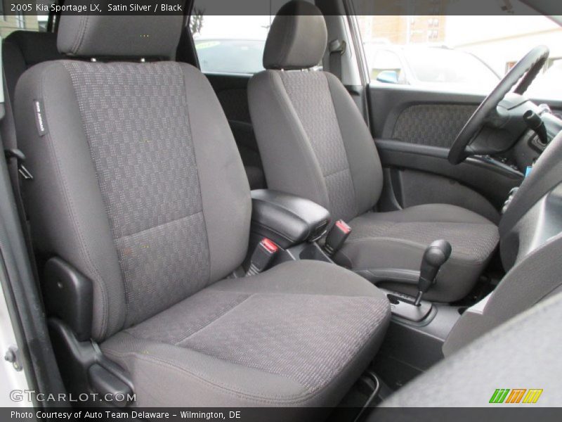 Satin Silver / Black 2005 Kia Sportage LX