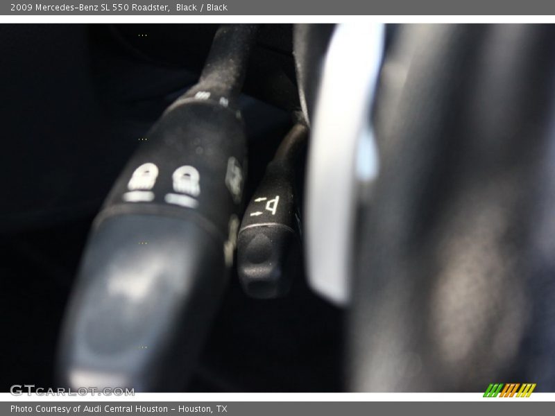 Black / Black 2009 Mercedes-Benz SL 550 Roadster