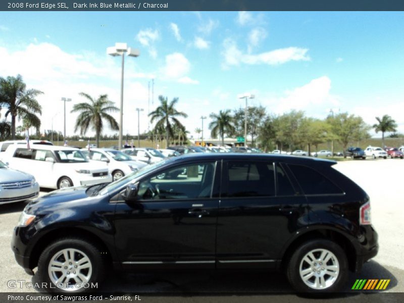 Dark Ink Blue Metallic / Charcoal 2008 Ford Edge SEL
