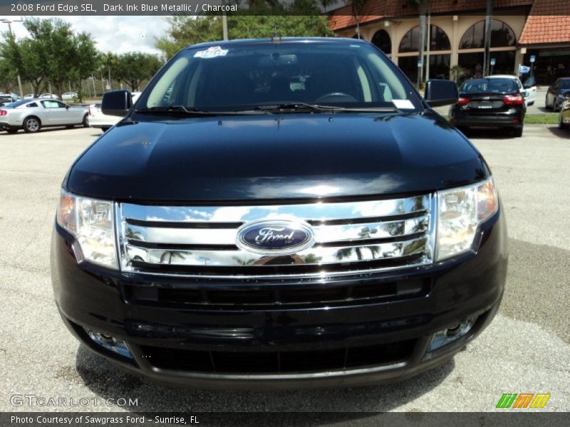 Dark Ink Blue Metallic / Charcoal 2008 Ford Edge SEL