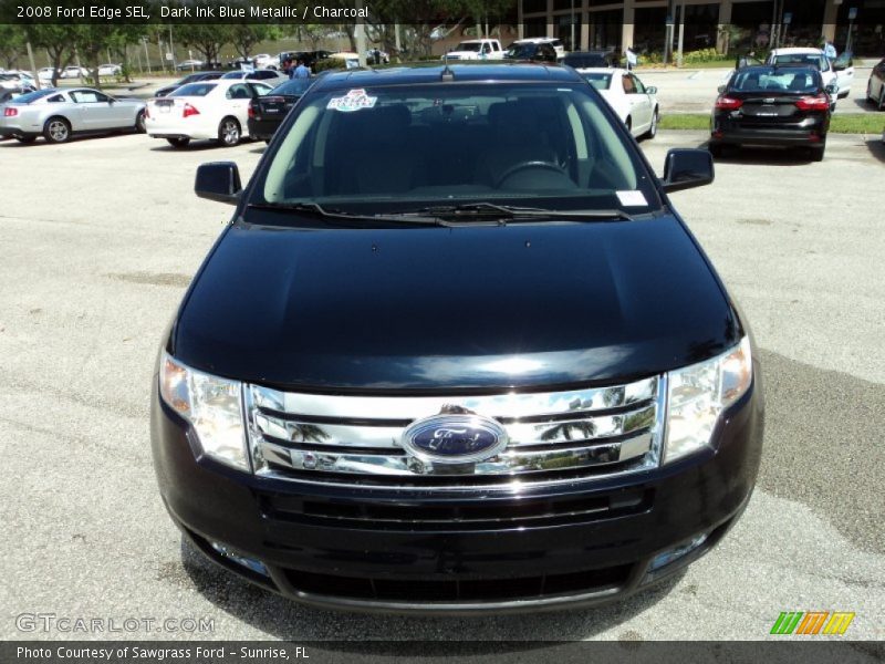Dark Ink Blue Metallic / Charcoal 2008 Ford Edge SEL