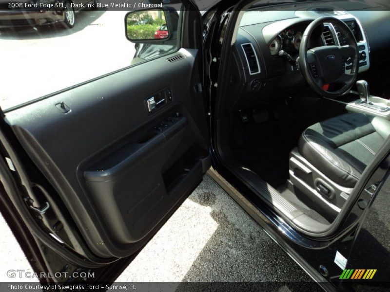 Dark Ink Blue Metallic / Charcoal 2008 Ford Edge SEL