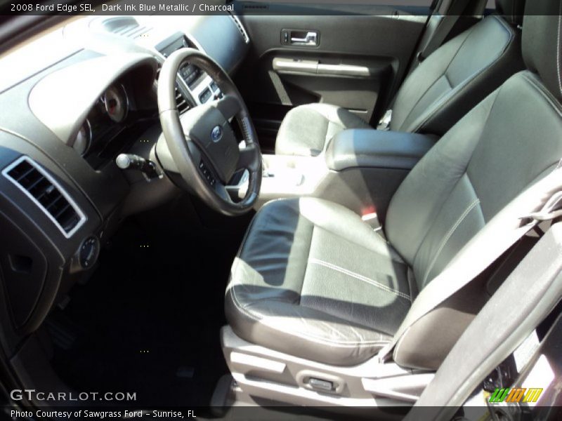 Dark Ink Blue Metallic / Charcoal 2008 Ford Edge SEL