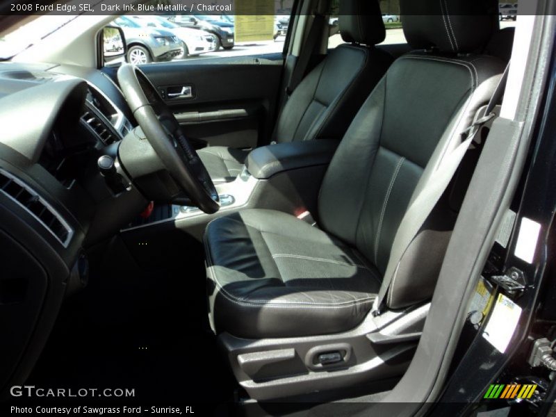 Dark Ink Blue Metallic / Charcoal 2008 Ford Edge SEL