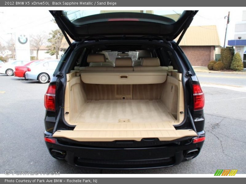 Black Sapphire Metallic / Sand Beige 2012 BMW X5 xDrive50i
