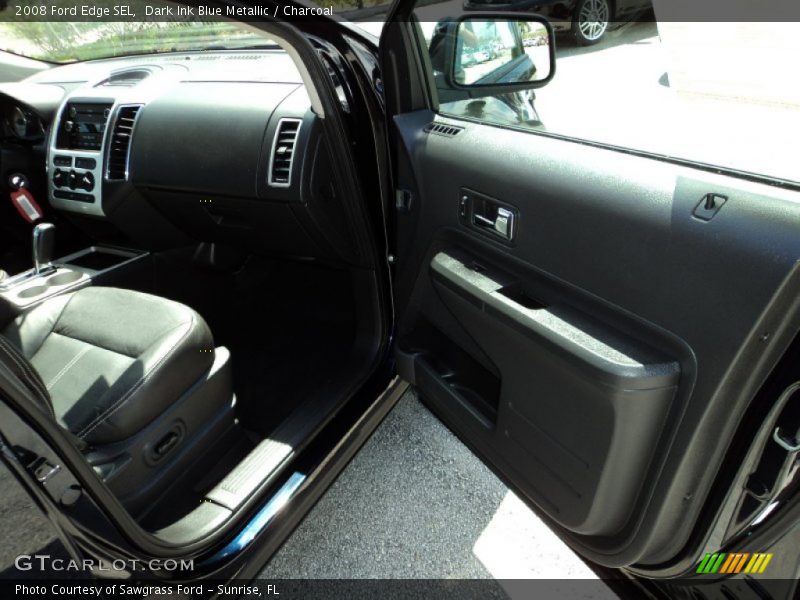 Dark Ink Blue Metallic / Charcoal 2008 Ford Edge SEL