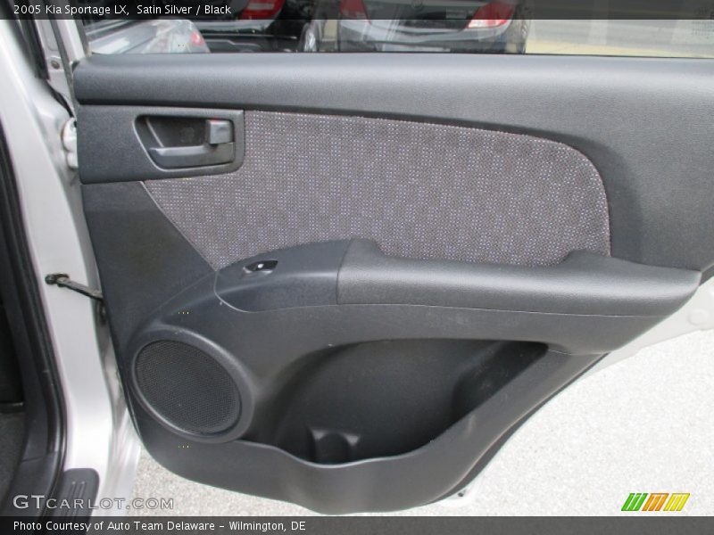 Satin Silver / Black 2005 Kia Sportage LX