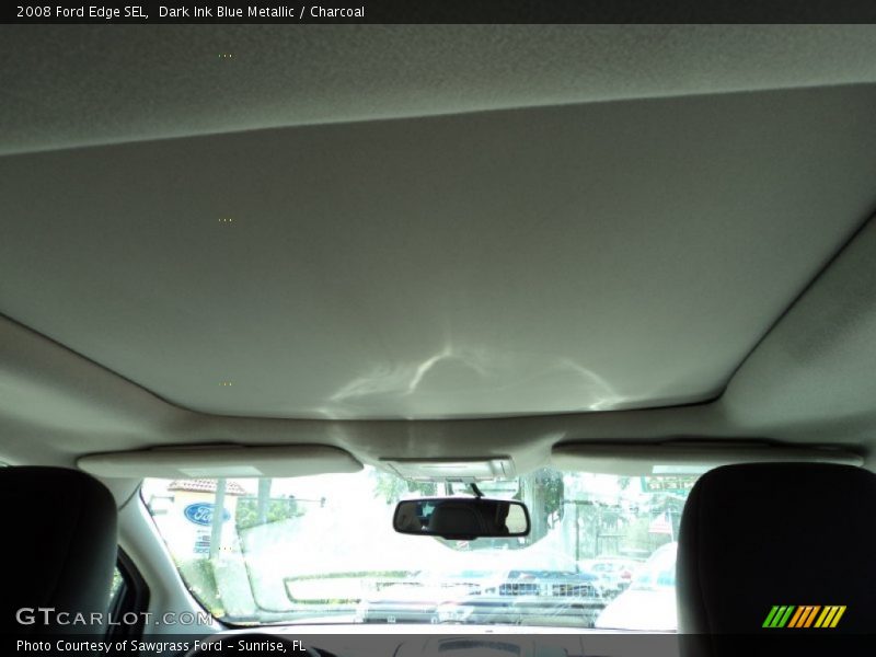 Dark Ink Blue Metallic / Charcoal 2008 Ford Edge SEL