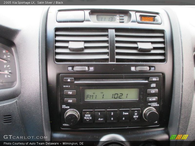 Audio System of 2005 Sportage LX