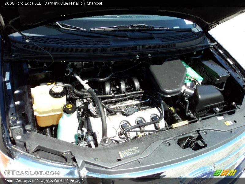 Dark Ink Blue Metallic / Charcoal 2008 Ford Edge SEL
