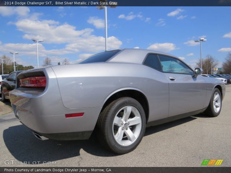 Billet Silver Metallic / Dark Slate Gray 2014 Dodge Challenger SXT