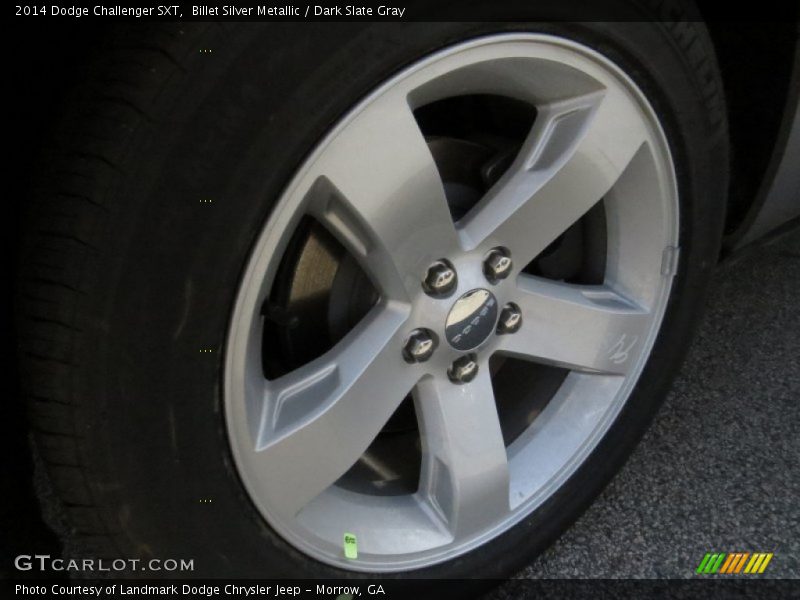Billet Silver Metallic / Dark Slate Gray 2014 Dodge Challenger SXT