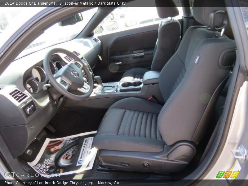 Billet Silver Metallic / Dark Slate Gray 2014 Dodge Challenger SXT