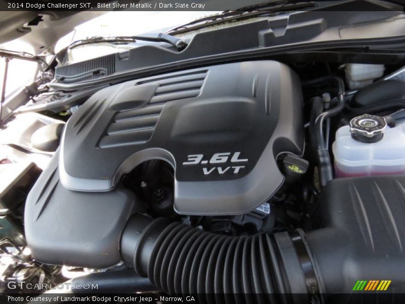 Billet Silver Metallic / Dark Slate Gray 2014 Dodge Challenger SXT