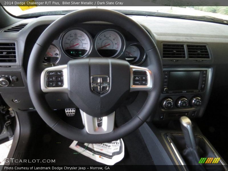 Billet Silver Metallic / Dark Slate Gray 2014 Dodge Challenger R/T Plus