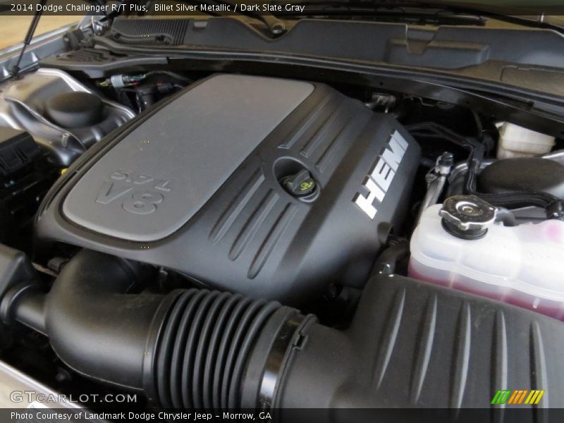 Billet Silver Metallic / Dark Slate Gray 2014 Dodge Challenger R/T Plus
