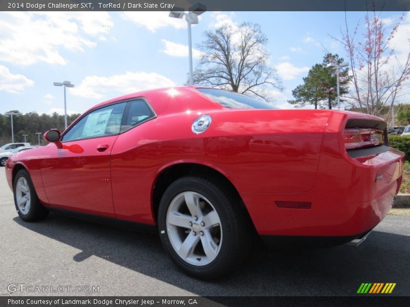 TorRed / Dark Slate Gray 2014 Dodge Challenger SXT
