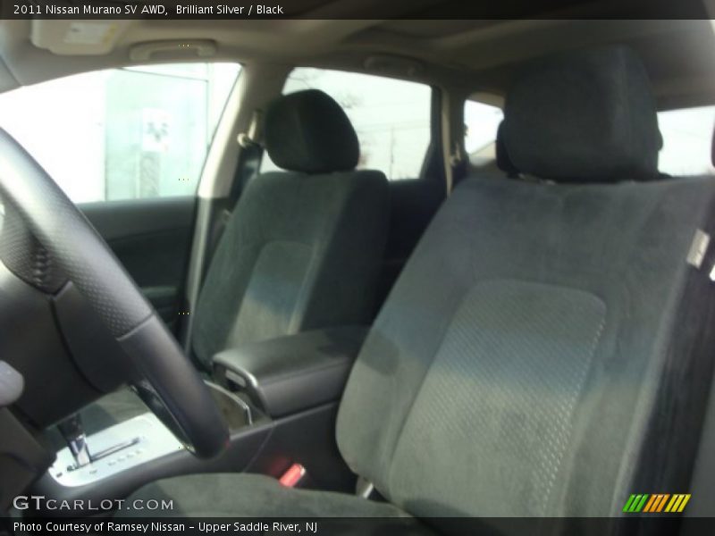Brilliant Silver / Black 2011 Nissan Murano SV AWD