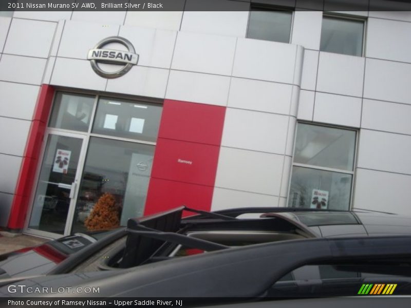 Brilliant Silver / Black 2011 Nissan Murano SV AWD