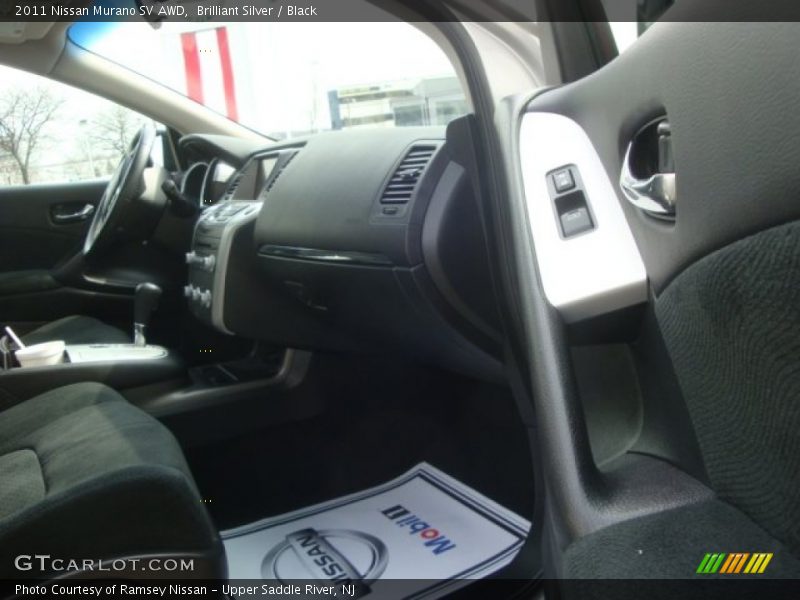 Brilliant Silver / Black 2011 Nissan Murano SV AWD