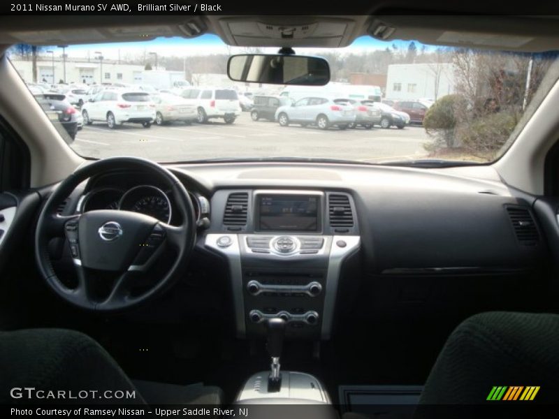 Brilliant Silver / Black 2011 Nissan Murano SV AWD