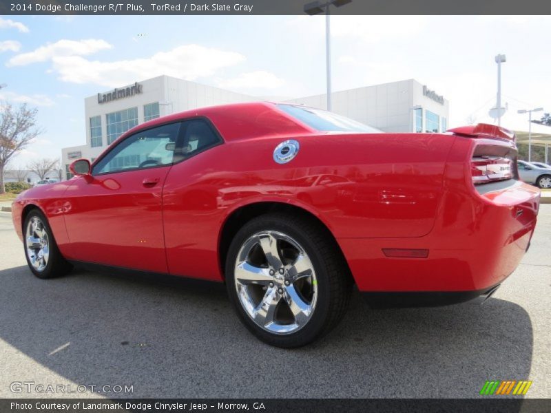 TorRed / Dark Slate Gray 2014 Dodge Challenger R/T Plus