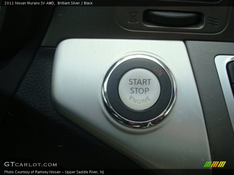 Brilliant Silver / Black 2011 Nissan Murano SV AWD